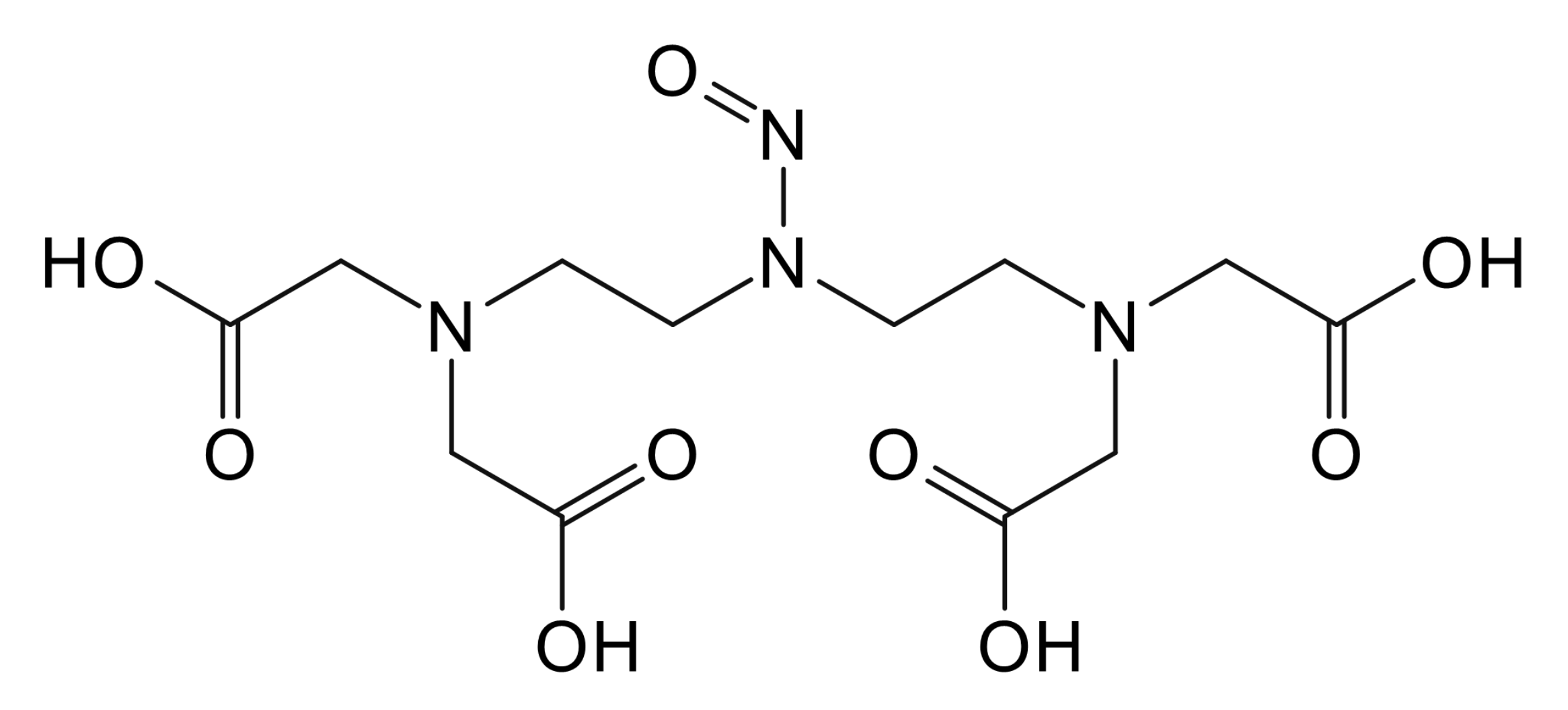 N-[1-carboxy-2-(carboxymethyl)-5-nitroso-2,5-diazahept-7-yl]-N-(carboxymethyl)glycine
