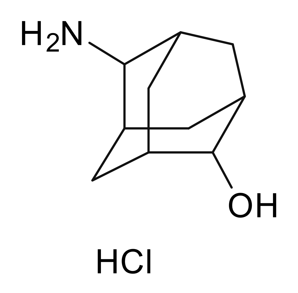 2-Hydro-6-amino adamantan hydrochloride