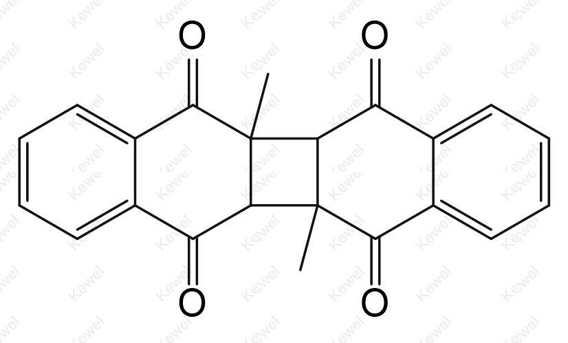 5a,11a-Dimethyl-5,5a,5b,6,11,11a,11b,12-octahydronaphtho[3',2':3,4]cyclobuta[1,2-b]naphthalene-5,6,11,12-tetraone