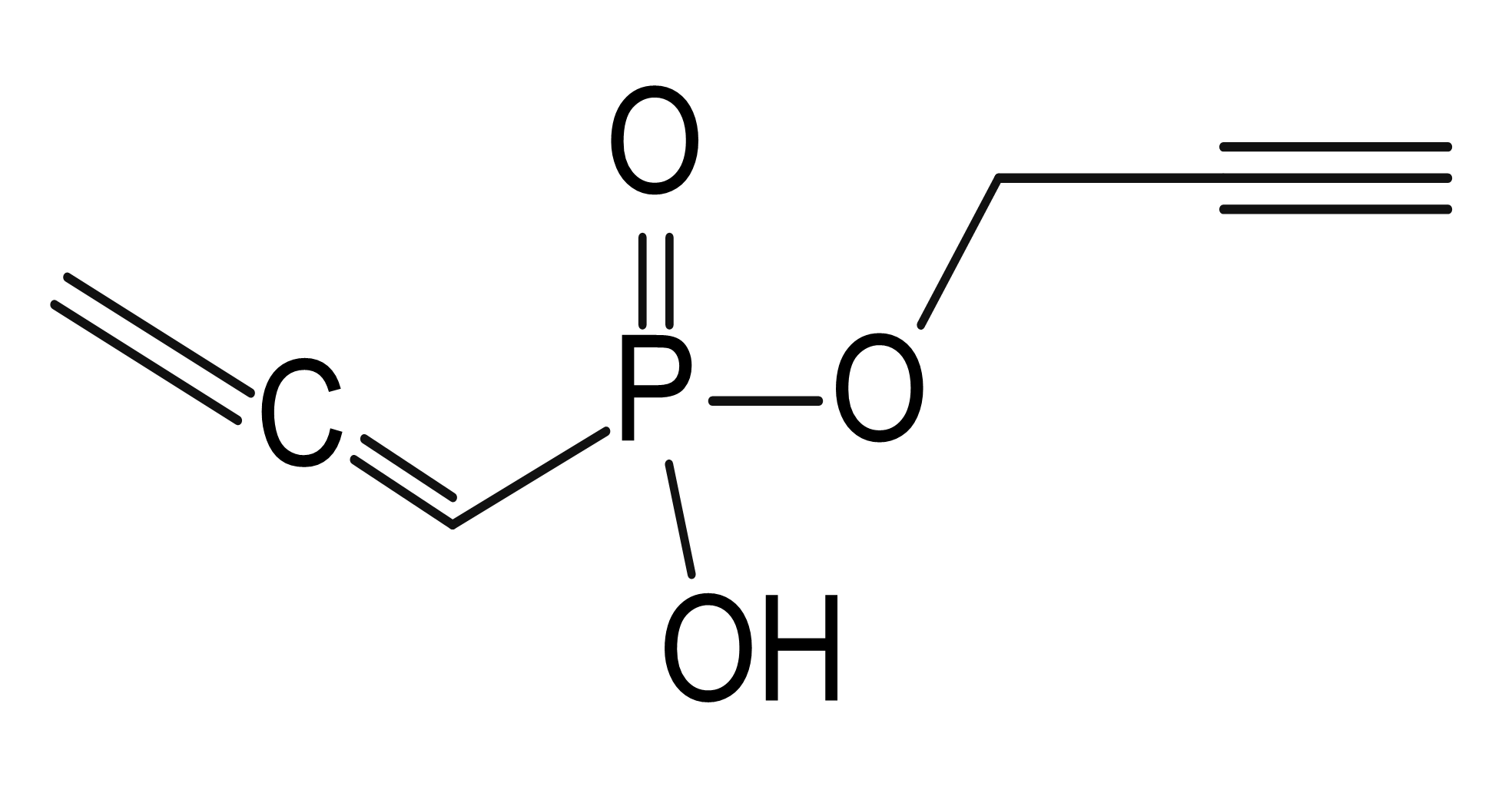 Prop-2-yne-1-yl P-hydroxy-P-(propa-1,2-dienyl)phosphinate