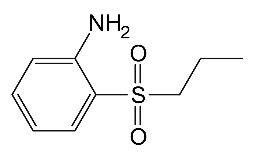 2-[dioxo(propyl)-λ6-sulfanyl]aniline