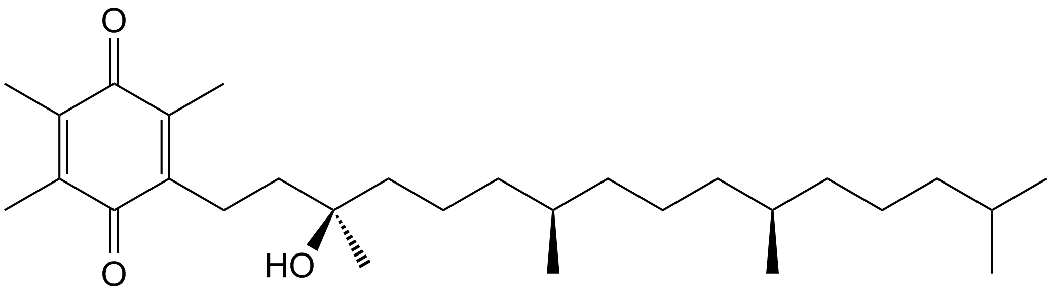 6-[(3R,7R,11R)-3-hydroxy-3,7,11,15-tetramethylhexadecyl]-2,3,5-trimethylbenzene-1,4-dione