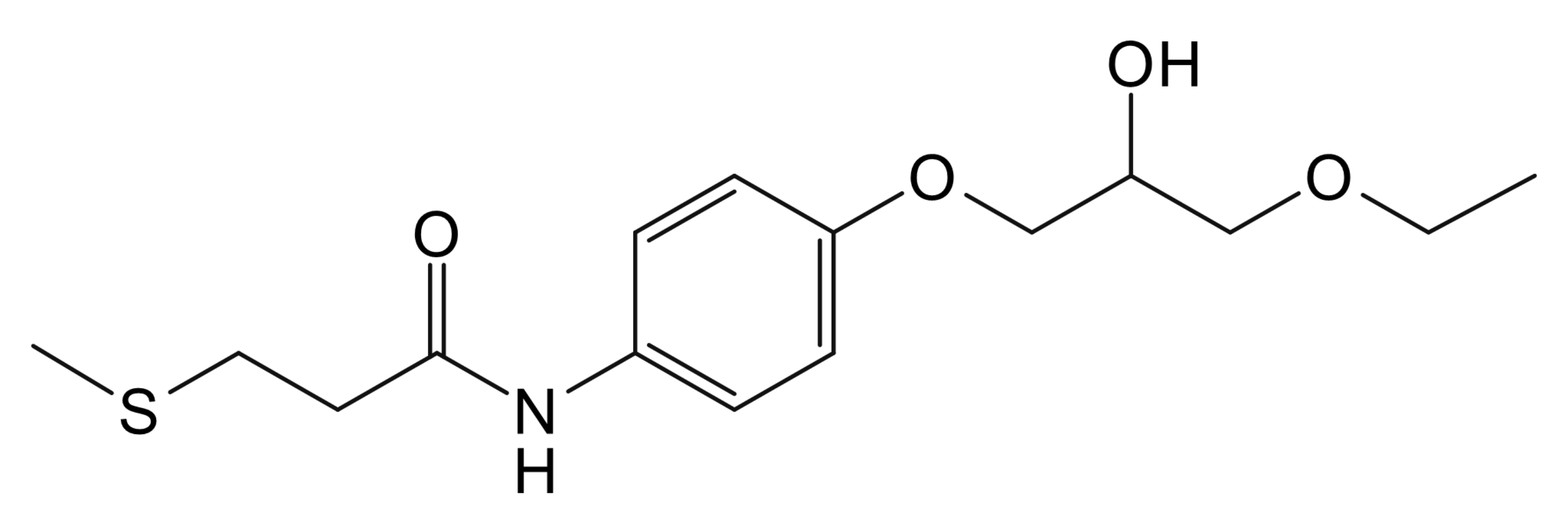 N-{4-[(3-ethoxy-2-hydroxypropyl)oxy]phenyl}-3-(methylsulfanyl)propanamide