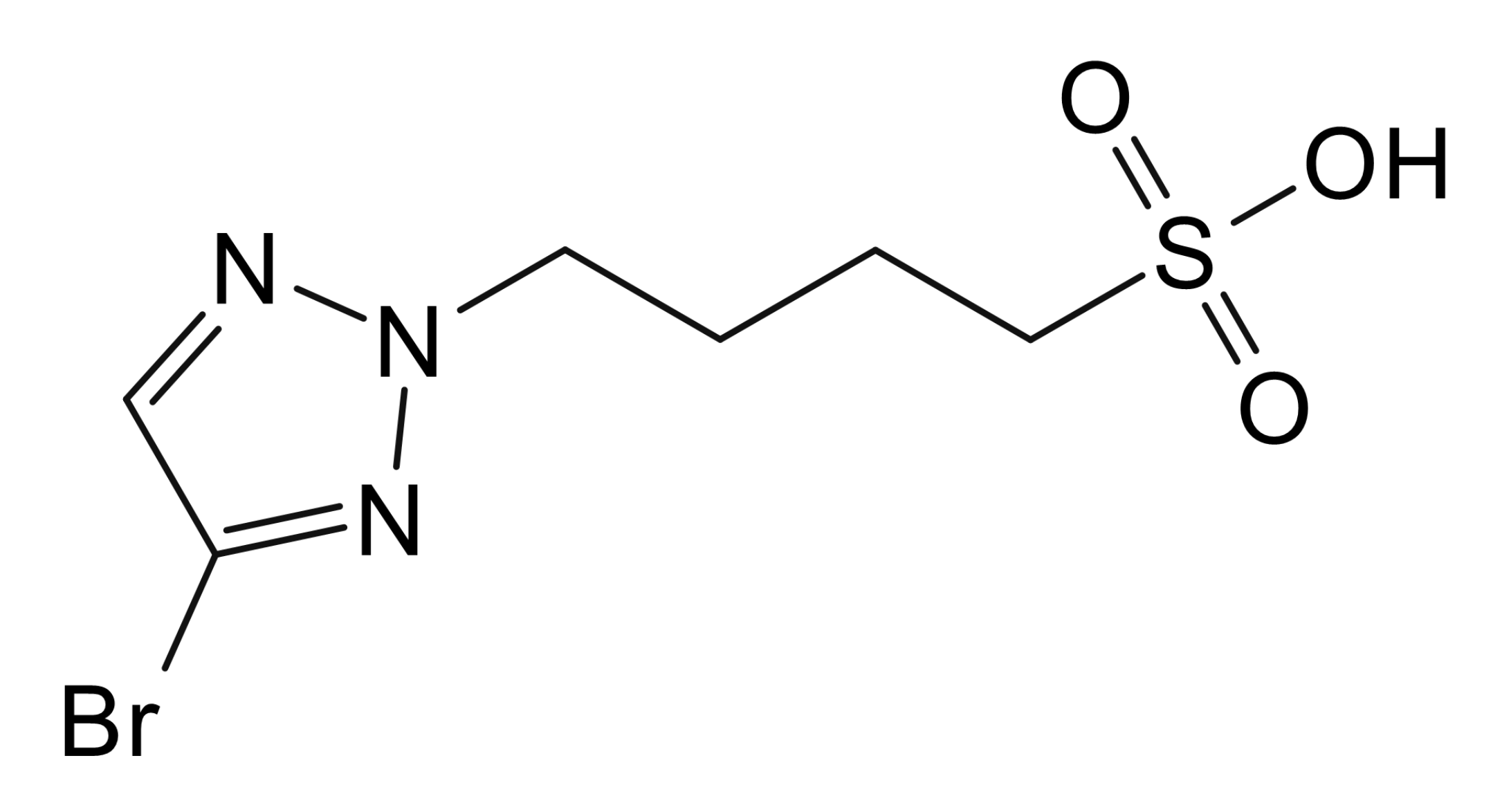 4-(4-Bromo-1,2,3-triazol-2-yl)butane-1-sulfonic acid