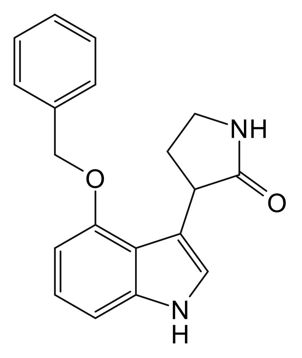 3-[4-(Benzyloxy)-1H-indol-3-yl]pyrrolidin-2-one
