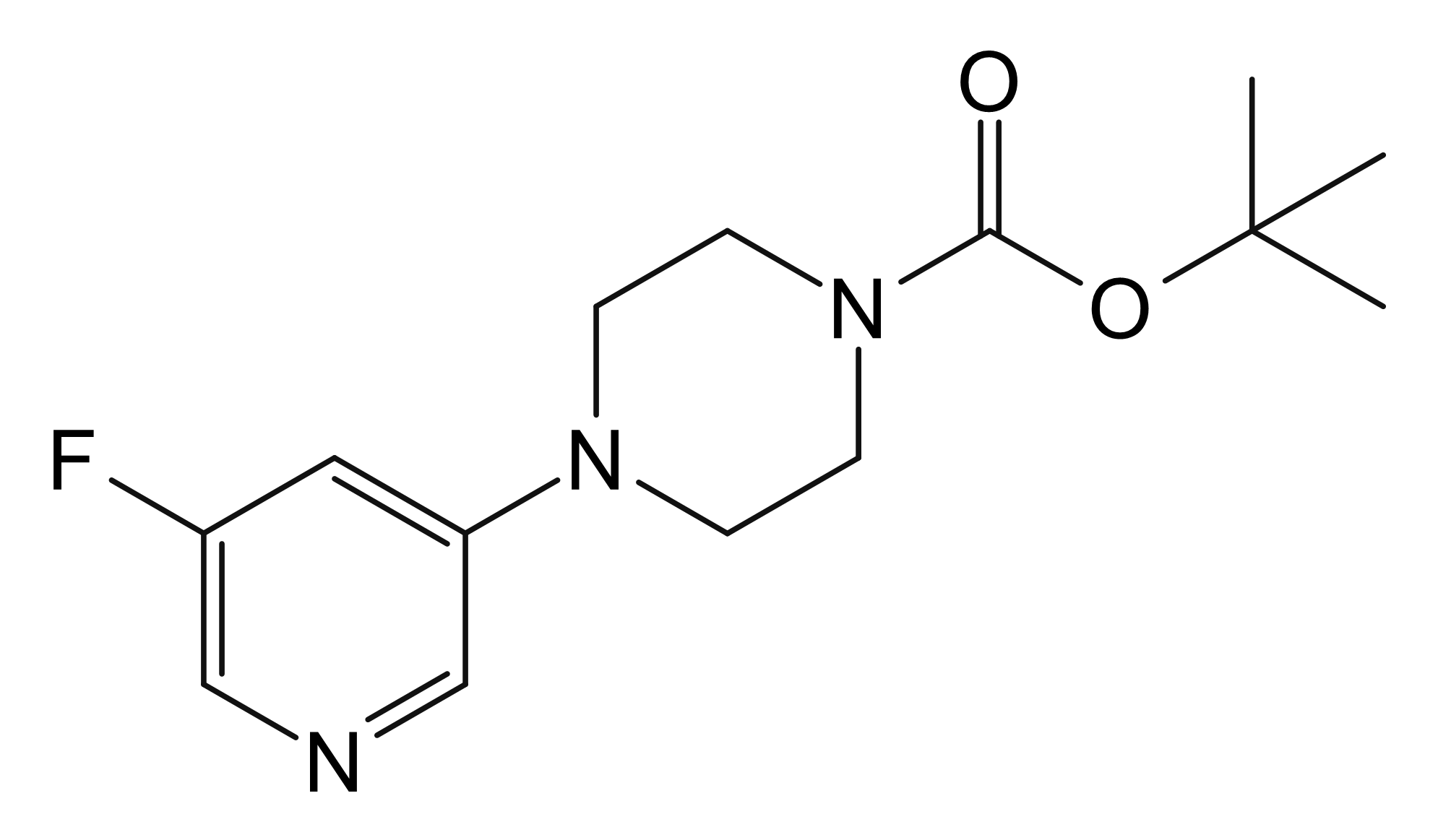 2-Methylpropan-2-yl 4-(5-fluoropyridin-3-yl)piperazine-1-carboxylate