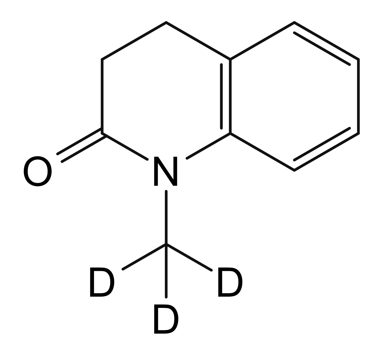 1-(2H3)methyl-1,2,3,4-tetrahydroquinolin-2-one