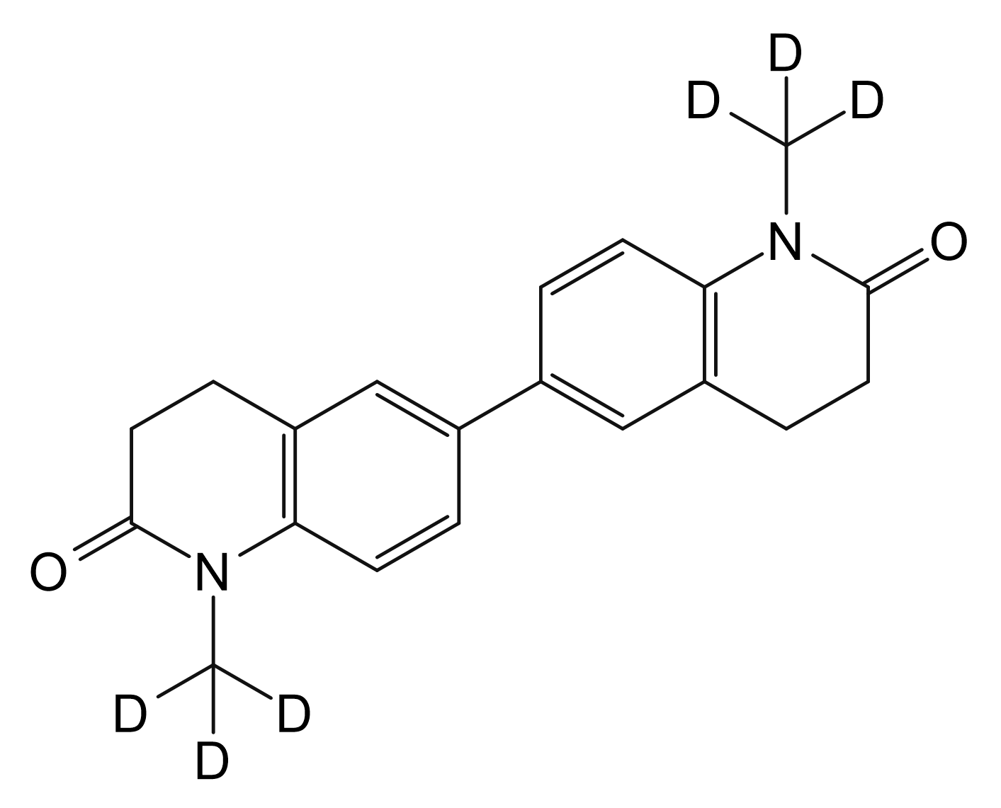 1-(2H3)methyl-6-[1-(2H3)methyl-2-oxo-1,2,3,4-tetrahydroquinolin-6-yl]-1,2,3,4-tetrahydroquinolin-2-one