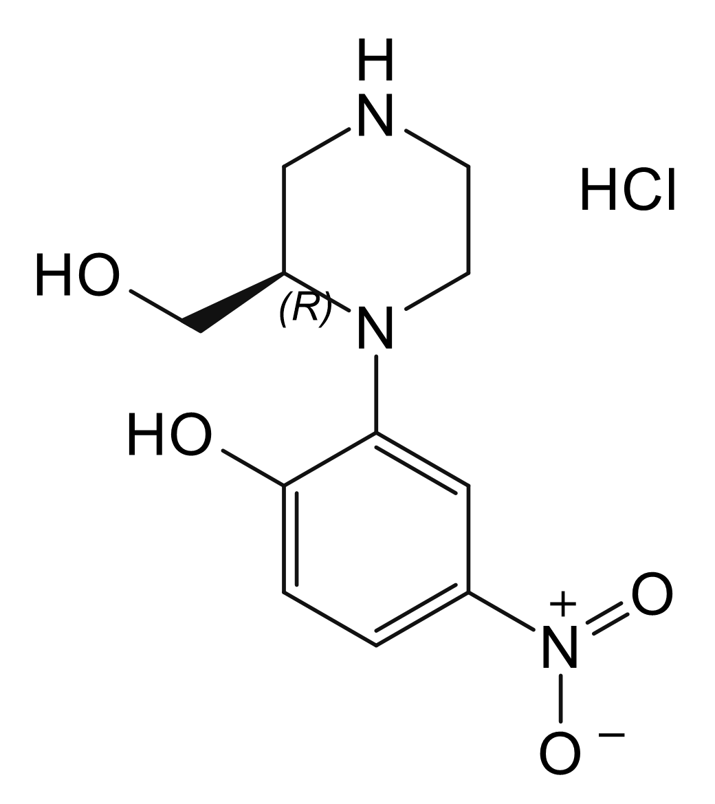 2-[(2R)-2-(hydroxymethyl)piperazin-1-yl]-4-nitrophenol