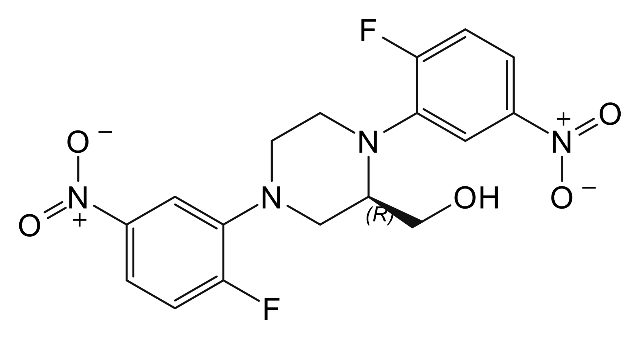 [(2R)-1,4-bis(2-fluoro-5-nitrophenyl)piperazin-2-yl]methanol