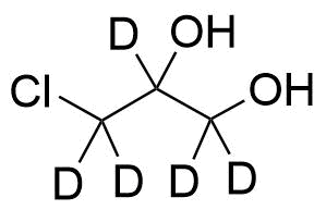 3-Chloro-1,2-propanediol-d5