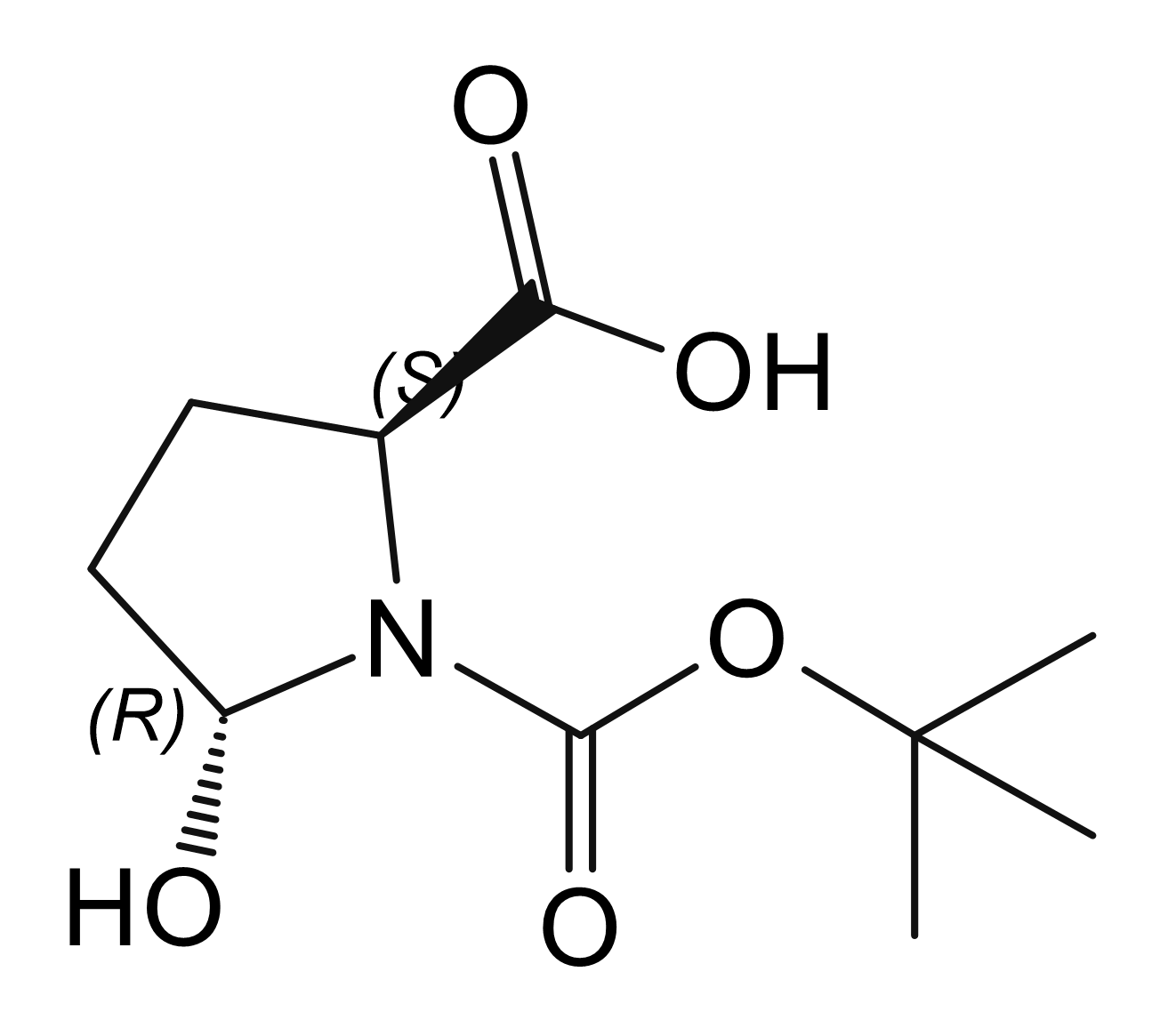 (2S,5R)-5-hydroxy-1-{[(2-methylprop-2-yl)oxy]carbonyl}pyrrolidine-2-carboxylic acid