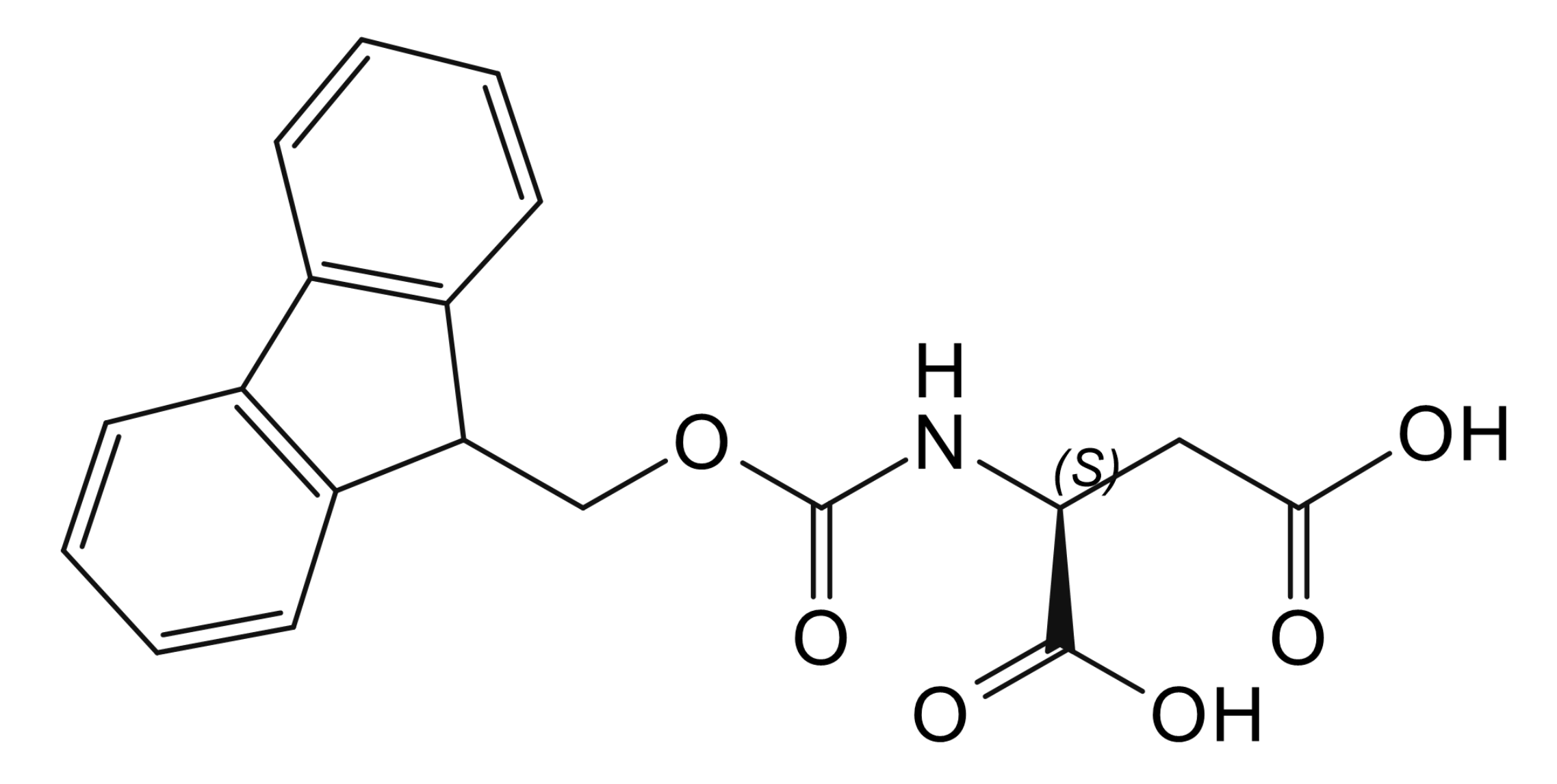 N-{[(9H-fluoren-9-ylmethyl)oxy]carbonyl}-L-aspartic acid