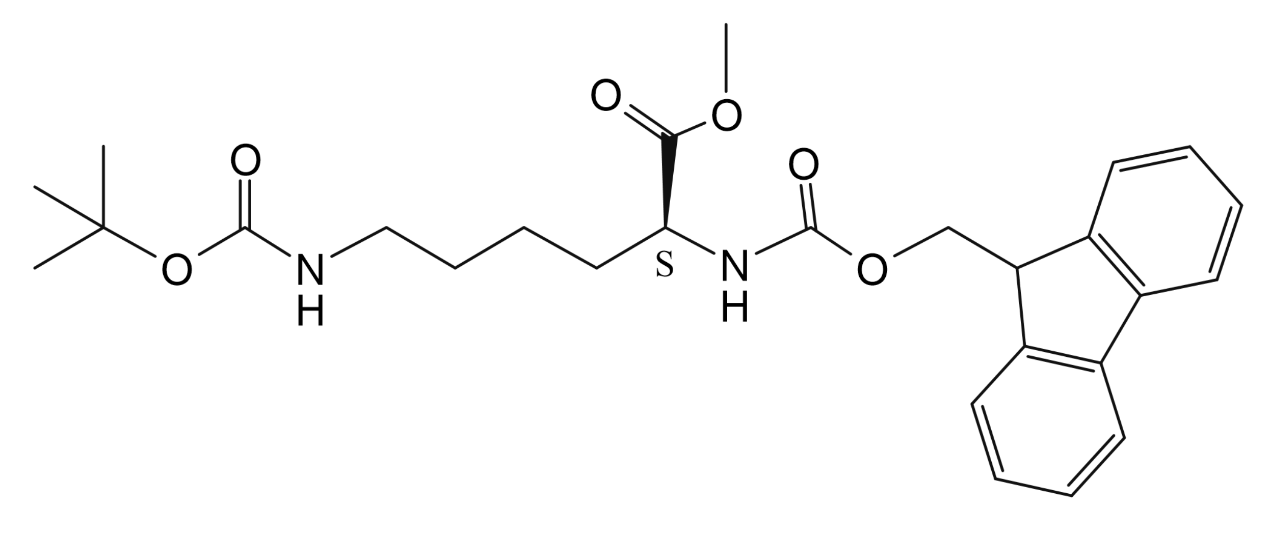 9H-fluoren-9-ylmethyl {[(4S)-12,12-dimethyl-3,10-dioxo-9-aza-2,11-dioxatridec-4-yl]amino}methanoate