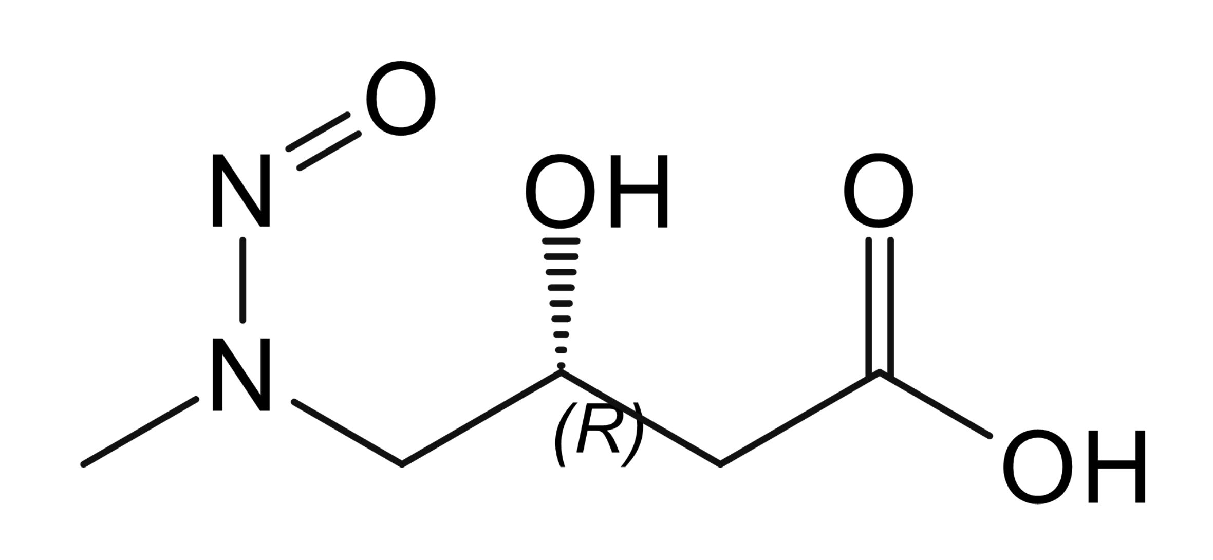(3R)-3-hydroxy-4-[methyl(nitroso)amino]butanoic acid