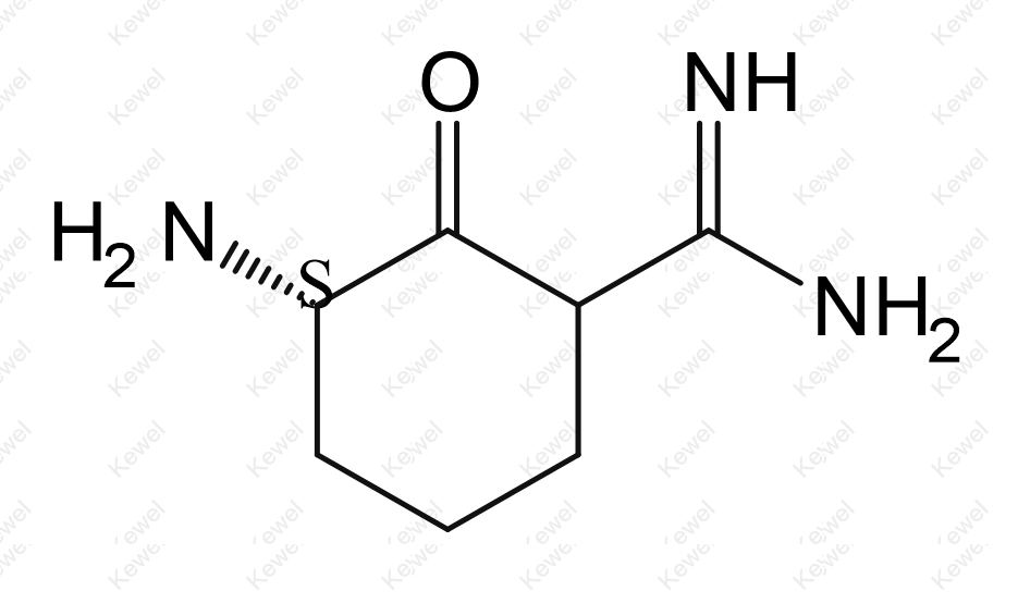 (2S)-2-amino-6-[amino(azanylidene)methyl]cyclohexan-1-one