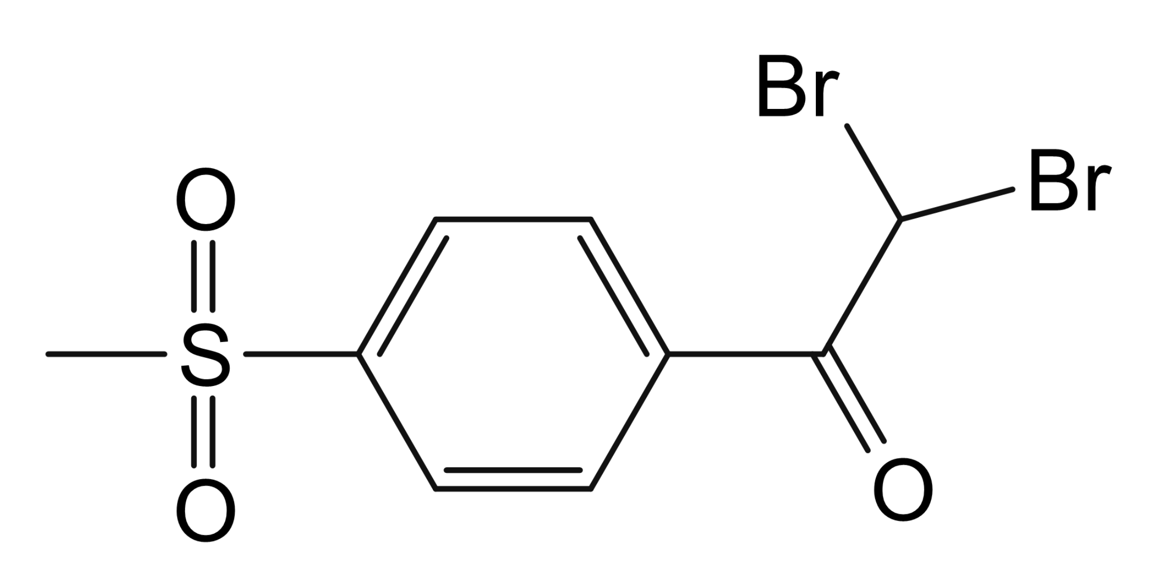 2,2-Dibromo-4’-(methylsulfonyl)acetophenone
