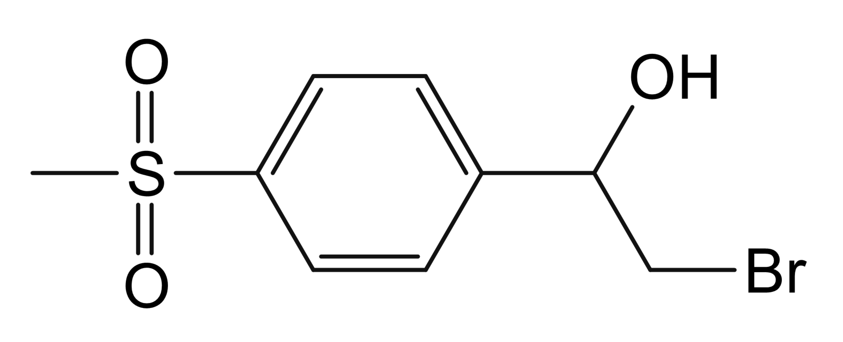 Benzenemethanol, α-(bromomethyl)-4-(methylsulfonyl)-