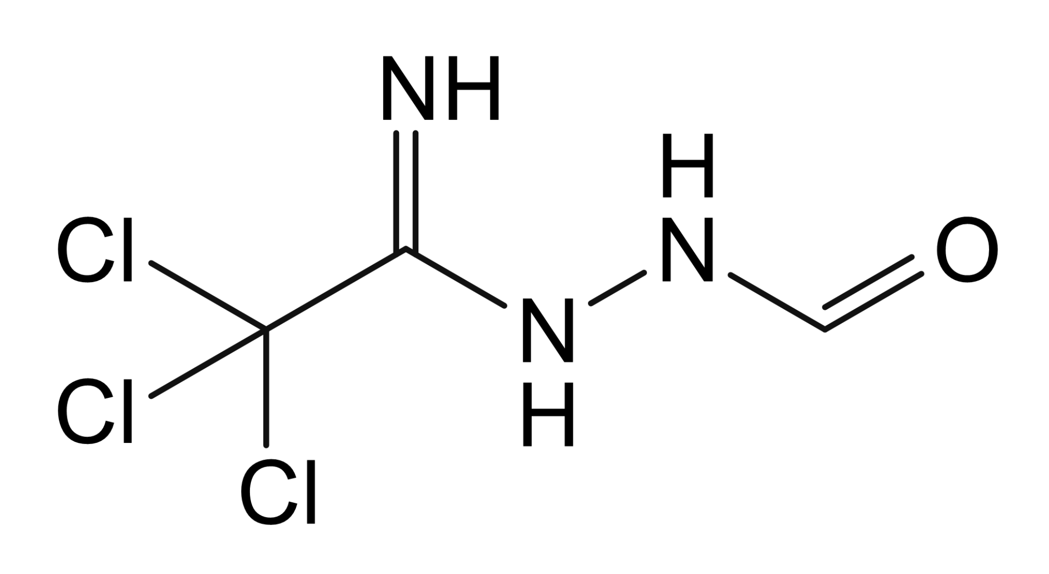 2-(1-Azanylidene-2,2,2-trichloroethyl)diazane-1-carbaldehyde