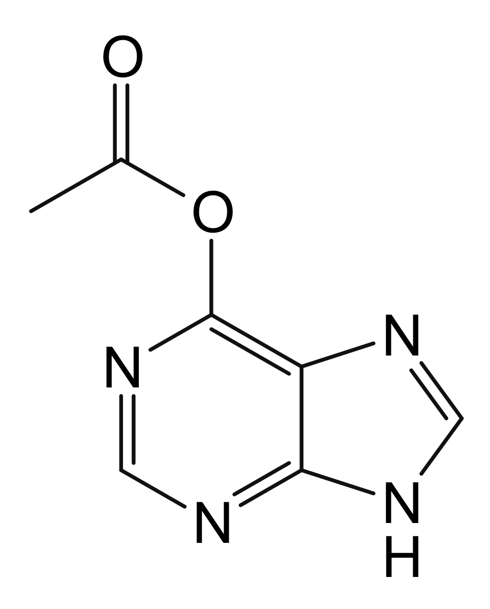 9H-purine-6-yl acetate