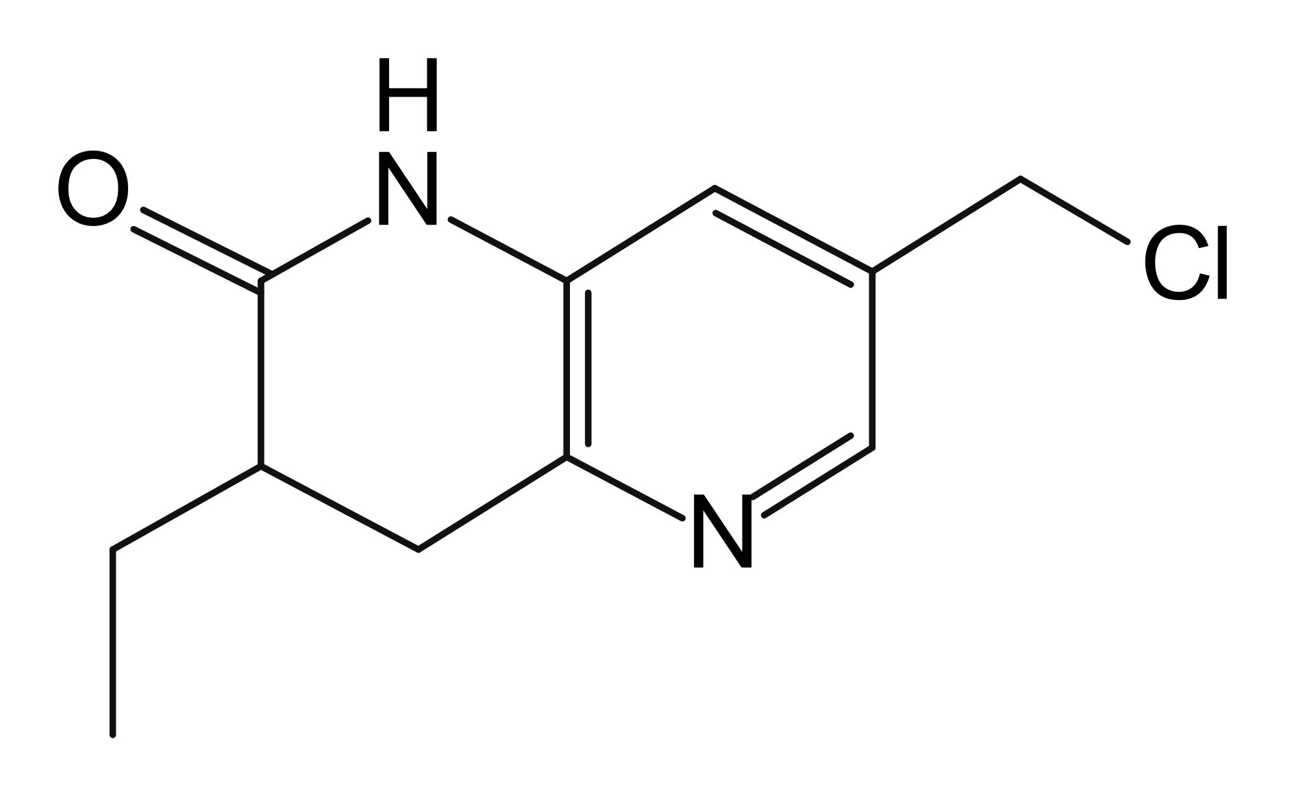 7-(Chloromethyl)-3-ethyl-1,2,3,4-tetrahydropyrido[3,2-b]pyridin-2-one