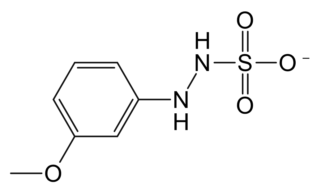 N-(3-Methoxyphenyl)diazane-1-sulfonate sodium
