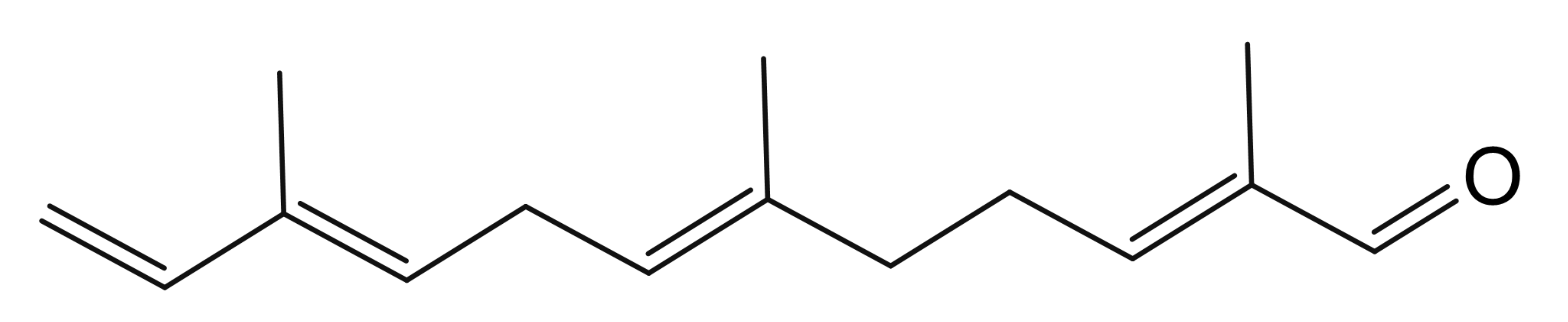 (2E,6E,10E)-2,6,10-trimethyldodeca-2,6,9,11-tetraenal