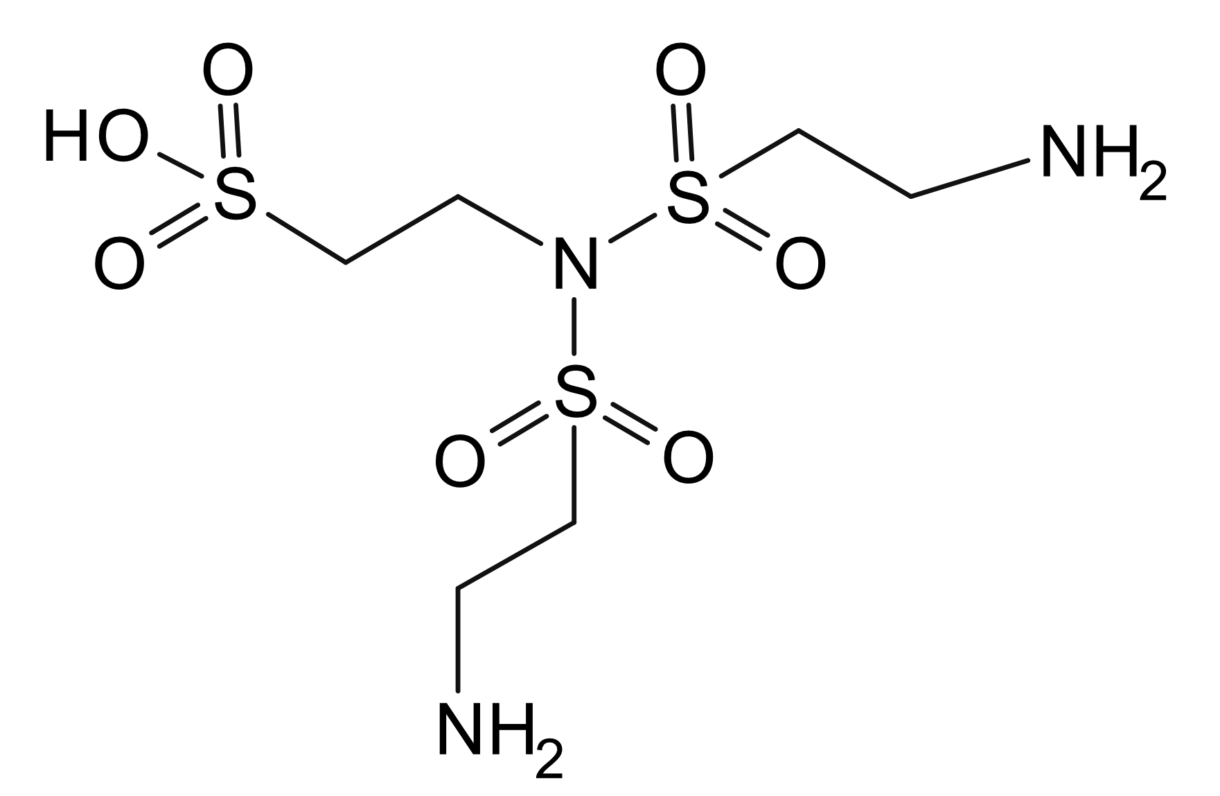 2-{bis[(2-aminoethyl)dioxo-λ6-sulfanyl]amino}ethane-1-sulfonic acid