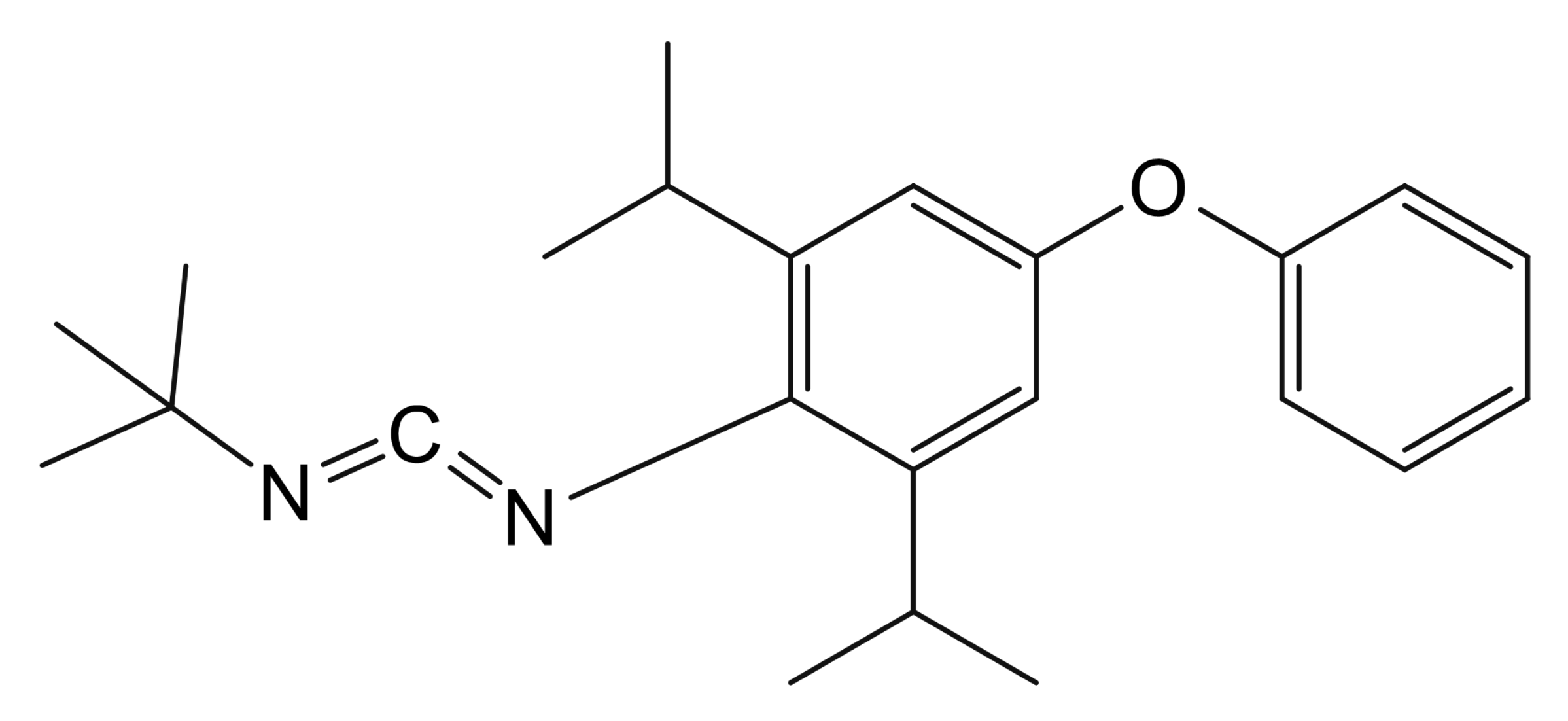 N-(2-methylprop-2-yl)-1-{[4-(phenyloxy)-2,6-di(prop-2-yl)phenyl]azanylidene}methanimine