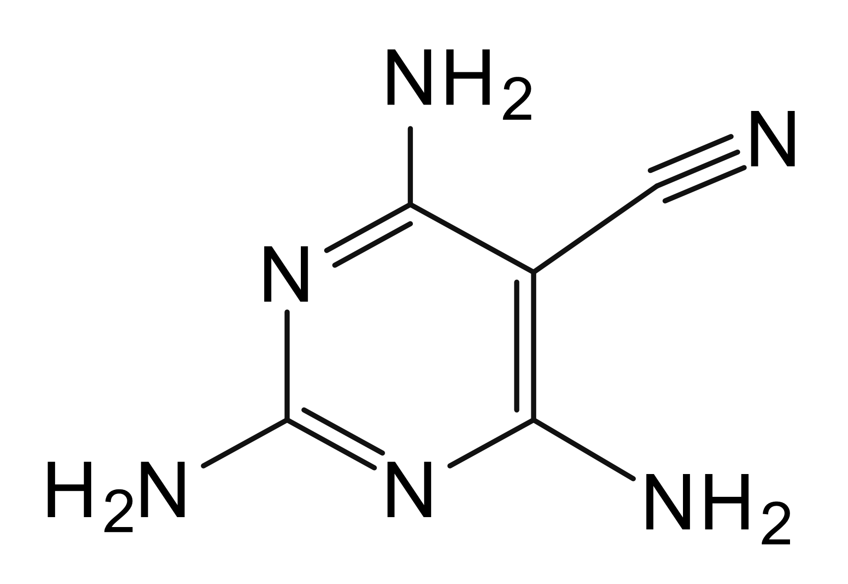 2,4,6-Triaminopyrimidine-5-carbonitrile