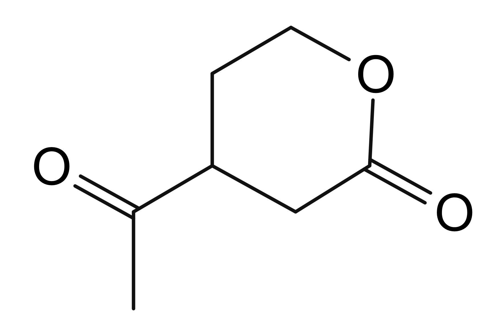 4-acetyltetrahydropyran-2-one