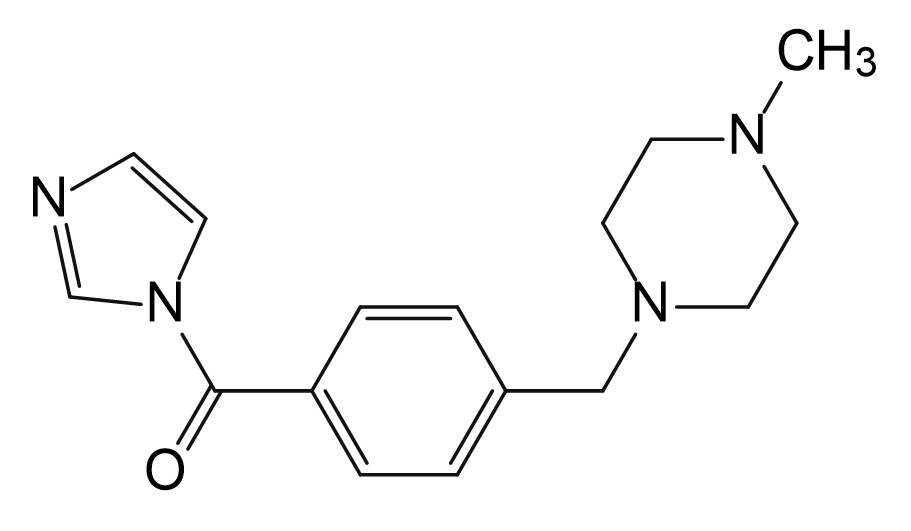 Imidazol-1-yl-[4-(4-methyl-piperazin-1-ylmethyl)-phenyl]-methanone