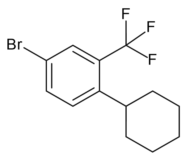 4-bromo-1-cyclohexyl-2-(trifluoromethyl)benzene