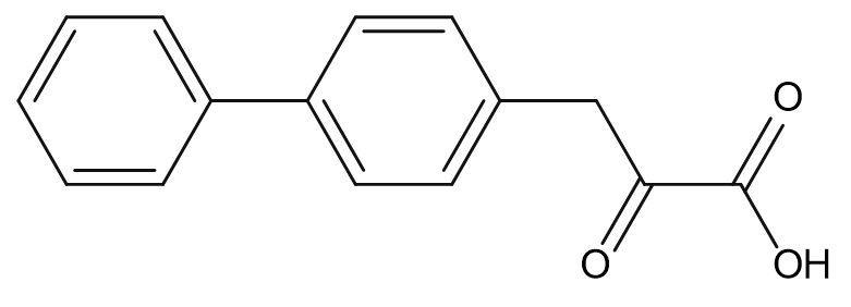 2-oxo-3-(4-phenylphenyl)propanoic acid
