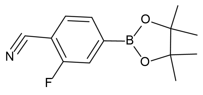 2-Fluoro-4-(4,4,5,5-tetramethyl-1,3,2-dioxaborolan-2-yl)benzonitrile