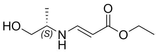 Ethyl (2E)-3-{[(2S)-1-hydroxyprop-2-yl]amino}prop-2-enoate