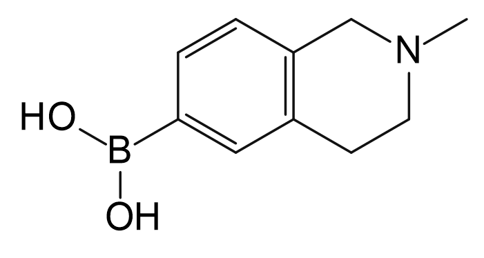 (2-methyl-1,2,3,4-tetrahydroisoquinolin-6-yl)boranediol