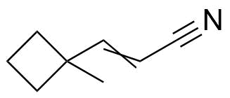 3-(1-Methylcyclobutyl)prop-2-enenitrile