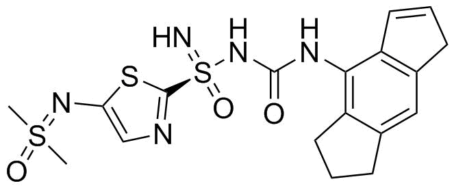(R)-5-((Dimethyl(Oxo)-L6-Sulfaneylidene)Amino)-N-((1,2,3,7-Tetrahydro-S-Indacen-4-Yl)Carbamoyl)Thiazole-2-Sulfonimidamide