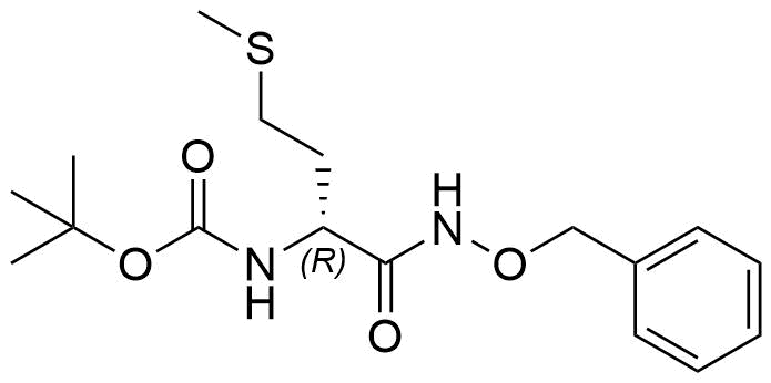 Tert-Butyl (R)-(1-((Benzyloxy)Amino)-4-(Methylthio)-1-Oxobutan-2-Yl)Carbamate