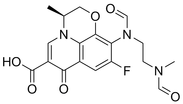 Levofloxacin Desethylene Diformyl Impurity