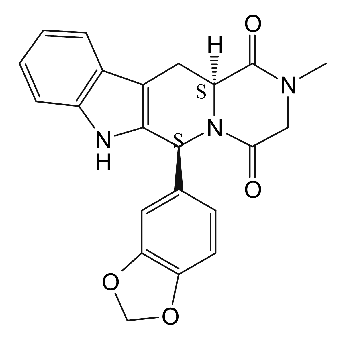 Tadalafil EP Impurity B (Ent-Tadalafil)