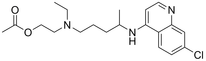 Hydroxychloroquine O-Acetate