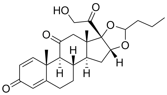 Budesonide EP Impurity L (11-Keto Budesonide, Mixture of Diastereomers)