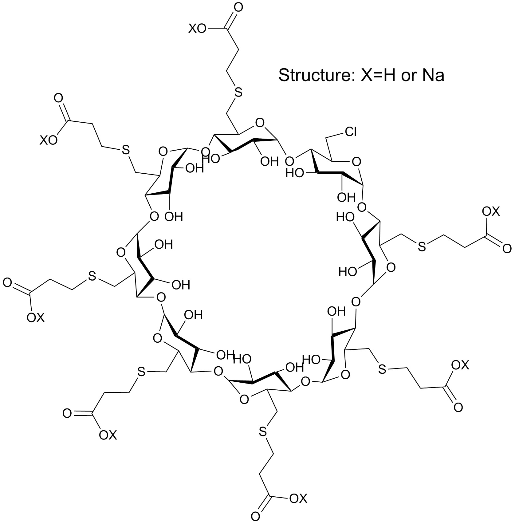 Mono-chloro-Sugammadex