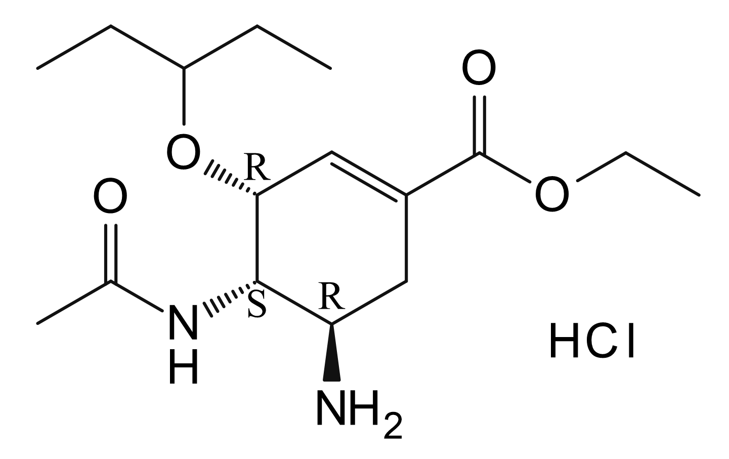 3R,4S,5R-Oseltamivir