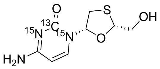Lamivudine-13C-15N2