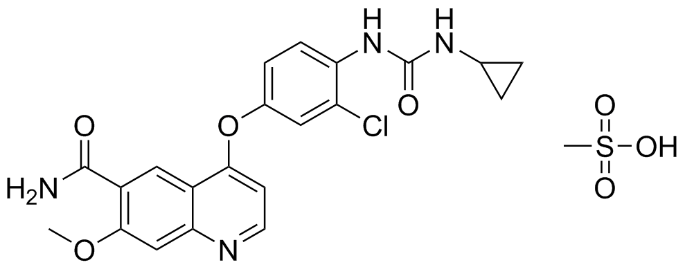 Lenvatinib mesylate