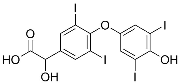 Levothyroxine T4-Hydroxyacetic Acid
