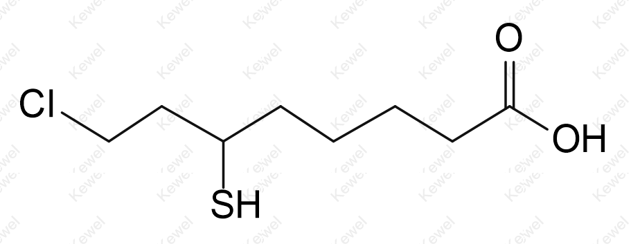 8-chloro-6-sulfanyloctanoic acid